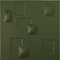 Ekena Millwork 19 5/8in. W x 19 5/8in. H Avila EnduraWall Decorative 3D Wall Panel Covers 2.67 Sq. Ft. WP20X20AVGCG - alternate 1